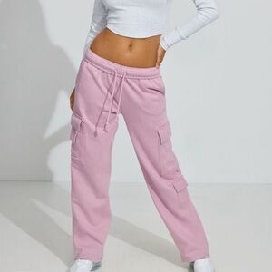 garage cargo fleece sweatpants